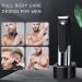 Pub Hair Cutter for Men & Women | Waterproof Electric Body Razor with LED Display | Nasal & Ear Hair Trimmer | 2-Piece Black Personal Grooming Kit - Buy Online on GoSupps.com