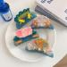 ELICNA Chic and Stylish Ocean-Inspired Acetate Hair Clips with Starfish Seashells and Tropical Motifs - Durable Fashion Accessories for Beachy Vibes - Versatile Nature-inspired Designs - Shark Clip - Buy Online on GoSupps.com