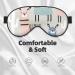 BREAUX Llama Cactus Print Double Sided Eye Mask | Blackout Sleep Mask for Men & Women | Comfortable All-Night Sleep - Buy Online on GoSupps.com