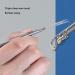 3 Ring Ear Cleaner Tool - Portable Ergonomic Stainless Steel Ear Wax Remover for Adults | Salon Quality - Buy Online on GoSupps.com