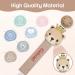 Personalized Dummy Clip for Baby | Custom Name Soother Pacifier Holder Set | BPA-Free | Unisex Newborn Gift | Bear Design - Buy Online on GoSupps.com