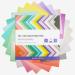 Livholic 48 Sheets Pastel Color Scrapbook Paper 12x12 Inch 24 Assorted Colored Card stock 120gsm 32lb Rainbow Paper for Cardmaking, Assorted Color Shading Projects,Origami,Kids Crafts Pastel Edition