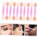 Housoutil 160 pcs Eye Brush Heads Head Sponges Dual Disposable Shadow Cosmetic Sponge Makeup 6x1x0.8cmx2pcs Assorted Colorx2pcs - Buy Online on GoSupps.com