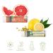Vegan Lip Balm Set - 6 Soothing Flavors with Muslin Pouch & Keychain Holder | Natural & Eco-Friendly - Buy Online on GoSupps.com
