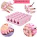 60 PCS Soft Sponge Toe Separators for Manicure & Pedicure - Nail Art Dividers for Toe & Finger Relaxation - Buy Online on GoSupps.com