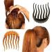 Cuhair 2pcs Hair Tools for Volume Ponytail Hair Clip Hair Comb Accessories for Women