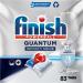 Finish Quantum Infinity Shine dishwasher tabs - dishwasher flush for deep cleaning fatty loose and shine - savings pack with 2 x 83 tabs Unparked 83 pieces (2 pack)
