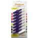 Stoddard ICON Soft Interdental Brushes Large -6mm Purple - 8 Brush Pack