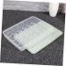 LABRIMP 1pc 24 Eggs Egg Tray Egg Rack for Refrigerator Egg Holder Egg Plate Ingredients re-usable - Buy Online on GoSupps.com