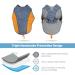 Buy All-Sopets Dog Cooling Vest | Breathable & Comfortable Summer Jacket with Reflective Strip | Blue-Orange Pet Clothing - Buy Online on GoSupps.com