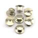 LQ Industrial 12PCS Metal Locking Pin Backs Clasp Bulk Pin Keepers for Name Tags Displaying Books Disney Pins Silver