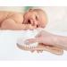 eplanita Baby Hair Brush and Comb Set for Newborns & Toddlers - Wooden with Natural Goat Bristles - Ideal for Cradle Cap, Massage, and Teething Relief - Perfect for Baby Registry or Baby Shower - Buy Online on GoSupps.com
