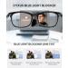 Cyxus Blue Light Filter Glasses for Men & Women | Fashionable Computer & Gaming Safety Glasses - Model 402B025 - Buy Online on GoSupps.com