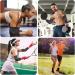 ACWOO Elbow Support Brace for Tennis & Golfers Elbow | Compression Sleeve for Arthritis & Joint Pain Relief - Breathable, Anti-Slip Design (L, Orange) - Buy Online on GoSupps.com