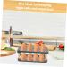 3pcs Box Egg Carton Eggs Utensil Holder Food Serving Tray Refrigerator Egg Tray Household re-usable - Buy Online on GoSupps.com