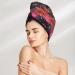 Firework Coral Velvet Dry Hair Cap | Ideal for Home Travel Pool Parties and Baths | Fast International Shipping - Buy Online on GoSupps.com