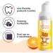 Kids Foam Toothpaste 2-Pack | Low Fluoride Anticavity Formula for U-Shaped Toothbrush | Orange Flavored Mouthwash for Children's Teeth Cleaning - Buy Online on GoSupps.com