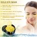 POSTA Gold Eye Mask 60 PCS with Collagen - Under Eye Treatment for Puffy Eyes, Dark Circles, and Eye Bags - for Women and Men - Buy Online on GoSupps.com