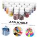 24pcs Tie Dye Powder Tie Dye Supplies Dye Powers Kits Kids Tools Clothes Tie-dye Kit DIY Tie-dye DIY Tie Dye Kit Dye for Clothes Kids Tie Child Color Powder Bottled Cable Tie - Buy Online on GoSupps.com