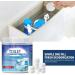 Toilet Effervescent Tablets Effective Cleaning For Toilet Stains Odor Elimination And Freshening Lint Pro Lint (Blue One Size) Blue One Size - Buy Online on GoSupps.com