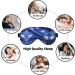 SSIMOO Blue Honduras Flag Sleep Mask | Adjustable & Breathable Eye Mask for Comfortable Sleep | Fashionable Travel Accessory - Buy Online on GoSupps.com