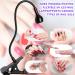UV Led Nail Lamp 395nm with Gooseneck Clamp for Gel Polishes - Mini Flash Curing Lamps for UV Glue - Black - Buy Online on GoSupps.com