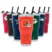 Simple Modern Officially Licensed NFL Insulated Stainless Steel Tumbler with Clear Flip Lid and Straw | 30oz NFL Thermos Gifts for Men, Women, and Father's Day | Cruiser Collection Cleveland Browns