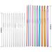 Dahuyoo Crochet Hooks Set - 110 Piece Knitting & Crochet Kit with Sewing Needles - Perfect for Beginners and Seasoned Crochet Enthusiasts - Buy Online on GoSupps.com
