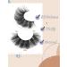 Goddenus 8D 20mm C Curl Mink Lashes - 10 Pairs of Wispy, Fluffy and Natural Looking Reusable Fake Eyelashes - Buy Online on GoSupps.com