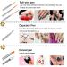 Aruigu Nail Kit - Nail Tool Set with Brushes, Rhinestones, Dust Brush, Butterfly, Glitter, Sequins, Tweezers & Tape Strips in Pink - Buy Online on GoSupps.com
