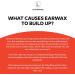 Lucid Wellness Ear Wax Removal Kit - 6.5% Urea Hydrogen Peroxide Drops - Ear Cleaner Foaming Formula for Adults - Bulb Syringe Tool Included - Buy Online on GoSupps.com