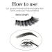 Buy Gabeena Self-Adhesive False Eyelashes - Waterproof Reusable Handmade for Dramatic Eyes | International Shipping - Buy Online on GoSupps.com