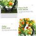 COOPHYA home decor green decor fake flowers Fake Green Plant Potted Fake Fruit Trees Desktop Adornment Simulated Fruit Tree Fruit Tree Decor Faux Bonsai office fake bonsai artificial Foam As Shown 24X20CM - Buy Online on GoSupps.com