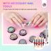 Saviland 48PCS Chrome Nail Powder Kit - Aurora Holographic Metallic Mirror Effect for High Pigment Nail Art - Nail Glitter Power - 48 Colors - Buy Online on GoSupps.com