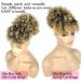 Afro Puff Drawstring Ponytail with 2 Replaceable Bangs Afro High Puff Bun with Spring Curl Bangs and Afro Puff Bangs Clip in Hairpieces Pineapple Updo Ponytail with Bangs (T1B /27) 1 ponytail+ 2 bangs T1B/27 - Buy Online on GoSupps.com
