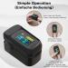 Pulse Oximeter for Finger Oxygen Measuring Device Fingertip Oximeter Measures Oxygen Saturation SpO2 Pulse Frequency Oximeter with OLED Display and Alarm Function(Black) - Buy Online on GoSupps.com
