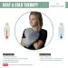 Organic Flaxseed, Valerian Root & Hops Aromatherapy Wrap for Sore Hands | Microwaveable Comfort Mit | Chocolate - Buy Online on GoSupps.com