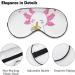 Kawaii Axolotl Noodle Sleep Mask | Soft Light-Blocking Eye Cover for Women | Adjustable Cartoon Blindfold & Eyeshade - Buy Online on GoSupps.com