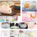 3D Easter Bunny Silicone Mold & 10 Greeting Cards - Creative DIY Rabbit Gift Box for Party, Birthday, Cake Toppers, Soap, Clay, Resin Crafts - Buy Online on GoSupps.com