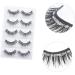Beaupretty Women Eyelashes 5 Pairs eyelashes lashes natural false lashes faux lashes natural look full Women Curly Dense Eyelash Women False Lash Eyelash Artificial Fiber Lash - Buy Online on GoSupps.com