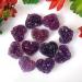 3-4cm Rough Uruguay Heart Shaped Amethyst Geode Cluster Crystals s Natural Crystal Clusters Home Decoration Natural Stones and Minerals - Buy Online on GoSupps.com