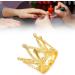 LANTRO JS Gold Alloy Crown Nail Art Pen Holder Display Stand | Premium Manicure Tools for Professionals - Buy Online on GoSupps.com