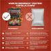IronMaxx Vegan Tortillas - High Protein Italian Style | Low-Fat Gluten-Free Palm Oil Free Snacks | 60g Bag - Buy Online on GoSupps.com