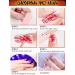 EBANKU 20PCS Nail Gel Polish Strips - Full Wraps Self-Adhesive Nail Stickers with File and Stick - Buy Online on GoSupps.com