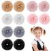 WLLHYF 12 PCS Furry Hair Scrunchies Furry Artificial Rabbit Fur Scrunchies Faux Fur Hair Band Elastic Hair Tie Ponytail Holders for Women Girls Hair Accessories(Popular Mix Colors) multicolor-12pcs