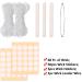 MILIVIXAY 3PCS Pillar Candle Molds Kit- Plastic Cylinder Mold Set for Candle Making with 60 Ft. Wick, 50pcs Stickers, 3pcs Holders, and Iron Wire - Candle Making Mold Set - Buy Online on GoSupps.com