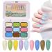 Solid Gel | 9 Colours | 3D Nail Gel for Women and Girls Wedding Extensions French Tips Birthday