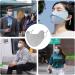 Geteawily UV Face Masque Breathable Ice Silk Face Shield Reusable 3D Sun Shield Face for Women Face for Fishing Hiking Cycling Eye Protection grey - Buy Online on GoSupps.com