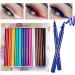 12 Colored Eyeliners Pen Set Waterproof Smudge-Proof Eye Shadow Pencil Liquid Eyeliner Makeup Set Long-Lasting High Pigmented Rainbow Eyeliner Pencils Kit Glitter Eye Liners for Women #1*12colour - Buy Online on GoSupps.com