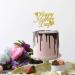 KIPETTO Happy Mother's Day Cake Toppers 20Pcs Glitter Heart Cupcake Topper for Mother's Day Mom's Birthday Party Cake Decoration Gold - Buy Online on GoSupps.com